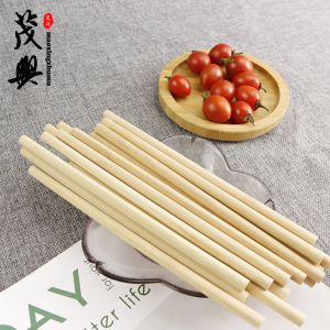 Buy cheap Eco Friendly Bamboo Reusable Straws Compostable Biodegradable With Straw Cleaner from wholesalers
