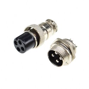 GX16-4 GX16-5 aviation plug socket Circular connector 16mm Diameter GX-16 4-5PIN