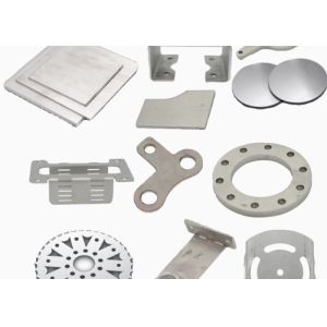 Buy cheap Sheet Metal Custom CNC Bending Parts With Painted Zinc Surface from wholesalers