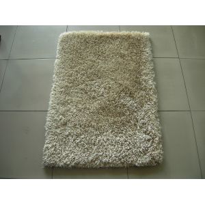 Buy cheap Plain Polyester Silk Mixed With Microfiber 1800G/SQM Shaggy Carpet from wholesalers