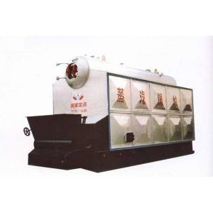 Buy cheap Durable Biomass Wood Boiler 2.8 MW Rated Power 0.7 MPa Operation Pressure product