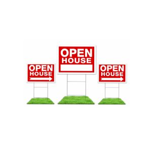 Buy cheap Rectangle Corrugated Plastic Yard Sign 4mm Coroplast Fluted Polypropylene Sheet from wholesalers