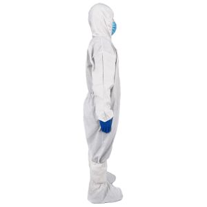 Buy cheap Waterproof Conjoined S-4XL Disposable PP Coverall / Disposable Medical Suit product
