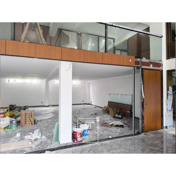 Buy cheap Customized Soundproof Partition with 6061-T6 Profiles and Q235 Steel Frame for Office Spaces from wholesalers