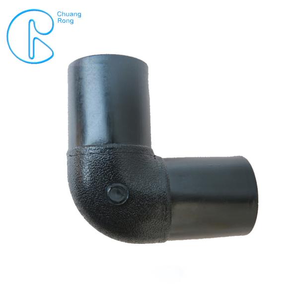 Quality Butt Welding Pipe Fittings Hdpe 90 Degree Elbow For Water for sale