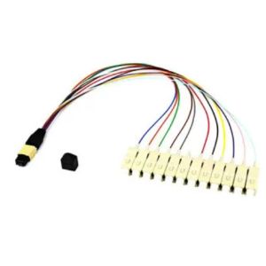 SC UPC 0.9mm OM2 Om3 Fiber Optic Cable Multimode