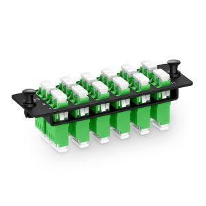 Buy cheap Rongbang RBTX-P12LCA2ZSMF 12 LC/APC Duplex Adapter Panel 24 Fibers OS2 Single Mode from wholesalers