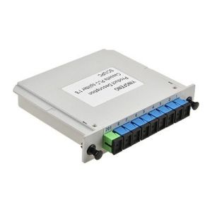 SC 1×8 PLC Optical Splitter Small Size With SC/UPC Interface Type