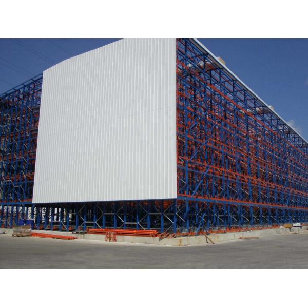 Buy cheap Self Support ASRS Building Pallet Racking Clad Warehouse System from wholesalers