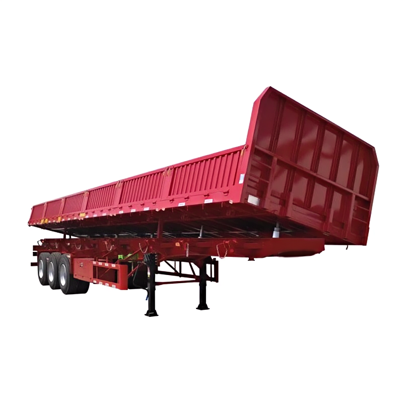 Buy cheap 3-Axles Tipping Coal Mine Transportation Semi Trailer from wholesalers