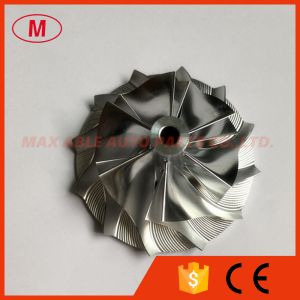 Buy cheap K16 45.78/61.98mm 5324-123-2201 6+6 blades turbo milling/aluminum 2618/Billet compressor wheel for 5324-970-7401 from wholesalers