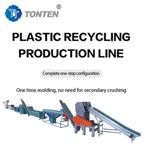 Quality PET Bottle Recycling Cleaning Line Plastic Crushing Recycling Equipment for sale