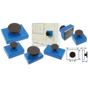 Buy cheap Plastic Mounting Holding Magnets With Knob from wholesalers