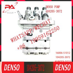 China Diesel engien system parts 16006-51010 16006-51012 104205-3072 104205-3071 104205-3070 Fuel Injection Pump for Kubo on sale