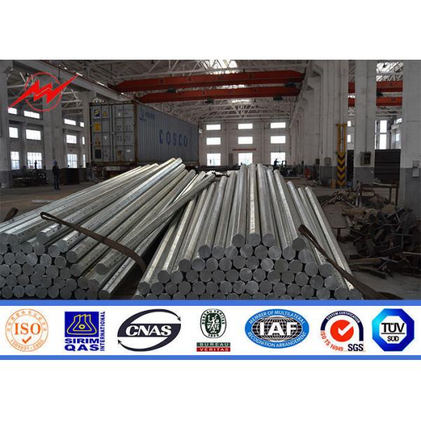 Quality 12m S500MC Welded Steel Tubular Power Pole Transmission Lattice for sale