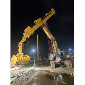 35 Meter Telescopic Long Boom Mini Excavator Attachments