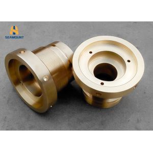Buy cheap Custom Brass / Copper / Bronze High Temperature Bushing Machining Flange Screw from wholesalers