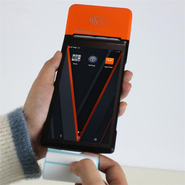 Buy cheap Nfc Android 4G Smart Portable Pos Machine Barcode from wholesalers
