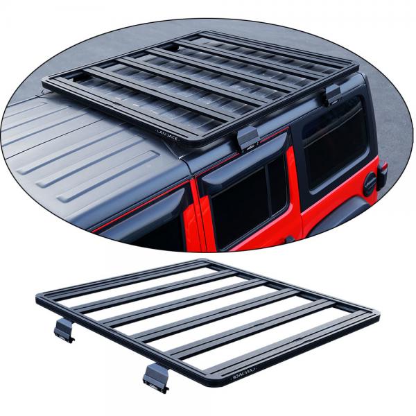 Quality 4x4 Offroad Accessories Aluminium Alloy Foot Rails for Jeep Jimny Universal Roof Rack for sale