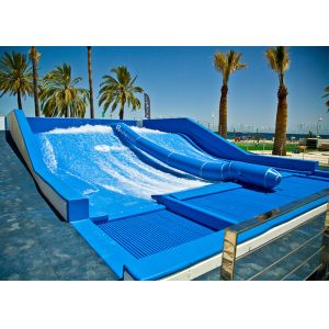 Aqua Water Park Surf N Slide Blue Skateboarding Exciting Experience