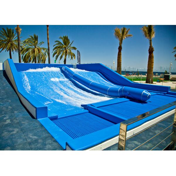 Aqua Water Park Surf N Slide Blue Skateboarding Exciting Experience