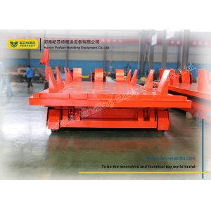 Buy cheap Special Shaped Rail Transfer Cart Wagon With Polyurethane Solid Wheels from wholesalers