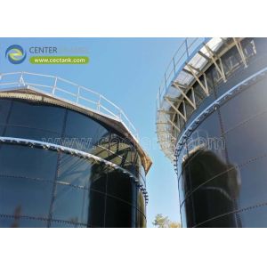 Buy cheap Cylindrical Shape GFS Leachate Storage Tanks With Enamel Coating: A Durable and Corrosion-Resistant Solution from wholesalers