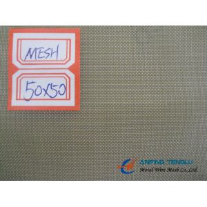 50mesh AISI304/316 Woven Mesh With 36"×100ft and 48"×100ft Roll Size
