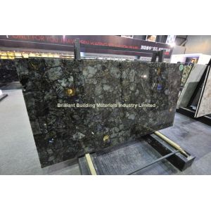 Buy cheap Smoky Rock Crystal Semiprecious Stone Slab from wholesalers