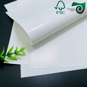Buy cheap Double Sided Gloss Coated C2S White Art Cover Paper  80gsm  23 29 Inch FSC Certified from wholesalers