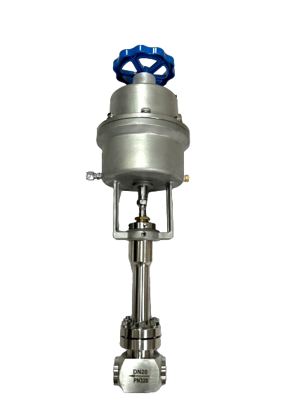 Buy cheap Cryogenic pneumatic Globe Valve with PTFE Seal and CF8/CF3 Body for 5.0Mpa Emergency Shut-Off in LNG/LOX/LIN Applications from wholesalers