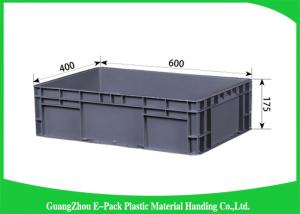 China Standard Size Euro Stacking Containers Easy Stacking 600 * 400 * 175mm 32.9L on sale