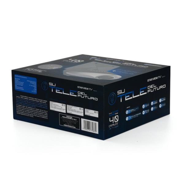 Quality UV Printed Paper Box Proyector Packaging With lift Off Lid Eco - Friendly for sale