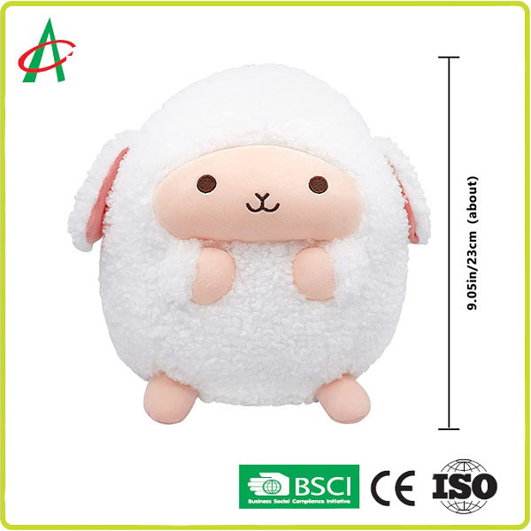 Buy cheap 23cm 30cm Eiderdown Cotton Filled Sheep Plush Toys Pillows from wholesalers