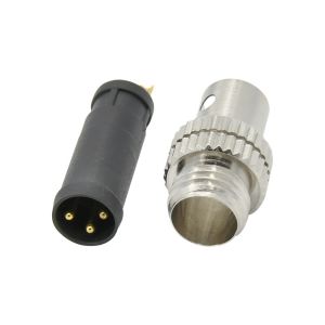 Buy cheap Nickel Plated M8 6Pin Connector Copper Material IP67 Waterproof from wholesalers