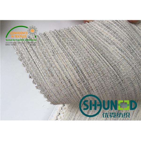 Buy cheap Heavy Weight interfacing , Lambswool Interlining Horse Tail / interlining material from wholesalers