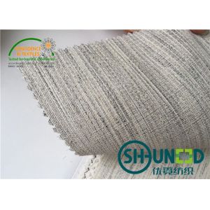 Buy cheap Heavy Weight interfacing , Lambswool Interlining Horse Tail / interlining material from wholesalers