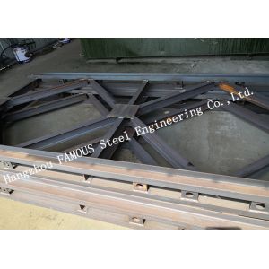Buy cheap Vehicle Prefabricated Steel Truss Pedestrian Bridge Panel Assembled Heavy Haul from wholesalers