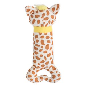 Stuffed Squeaky Chew Cute 25cm Pet Plush Toy Dog Short Plus