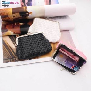 Buy cheap Minibook Custom Logo 4 Inch Weave Coin Pouch Women Wallet For Daily Organization from wholesalers