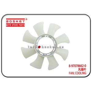 China 8970786620 8970946600 Cooling Fan For ISUZU 4HF1 NPR66 8-97078662-0 8-97094660-0 on sale