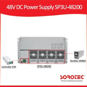 48V DC Rectifier Modular Power Supply SP3U-48200