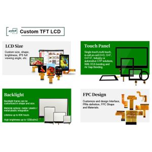 Buy cheap Polcd 1.9 Inch LCD Modules 170x320 IPS All Viewing Angle SPI interface 8pin Product Bartype TFT Display from wholesalers