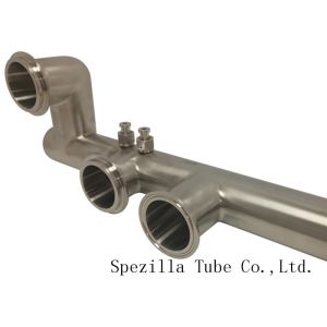 Buy cheap SF1 Welded Polished Sanitary Stainless Tubing Round Straight Welded Rustproof from wholesalers