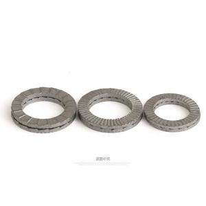 ASME / DIN Standard Mechanical Fasteners , Customizable Lock Washer