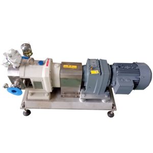 Buy cheap 3 Impeller Liquid 300rpm Chocolate Transfer Pump from wholesalers