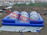 Buy cheap inflatable pool toys bubble inflatable pool inflatable hamster ball pool from wholesalers