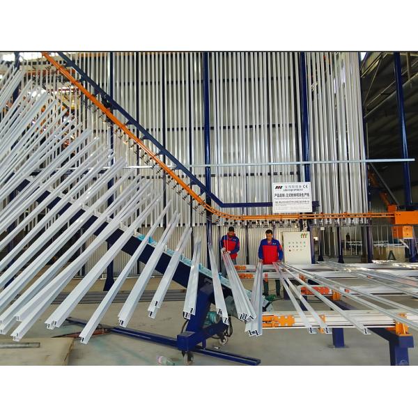 Buy cheap High Performance Pre-treatment System Vertical Powder Coating Production Line Al Profile Surface Treatment from wholesalers