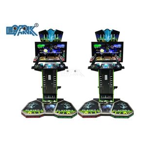 Buy cheap 650W Shooting Arcade Machines 42" Aliens Extermination With Pedal Wooden Cabinet from wholesalers