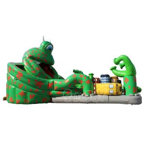 Buy cheap Alien Monster Playground 0.55mm Plato Inflatable Play Park from wholesalers
